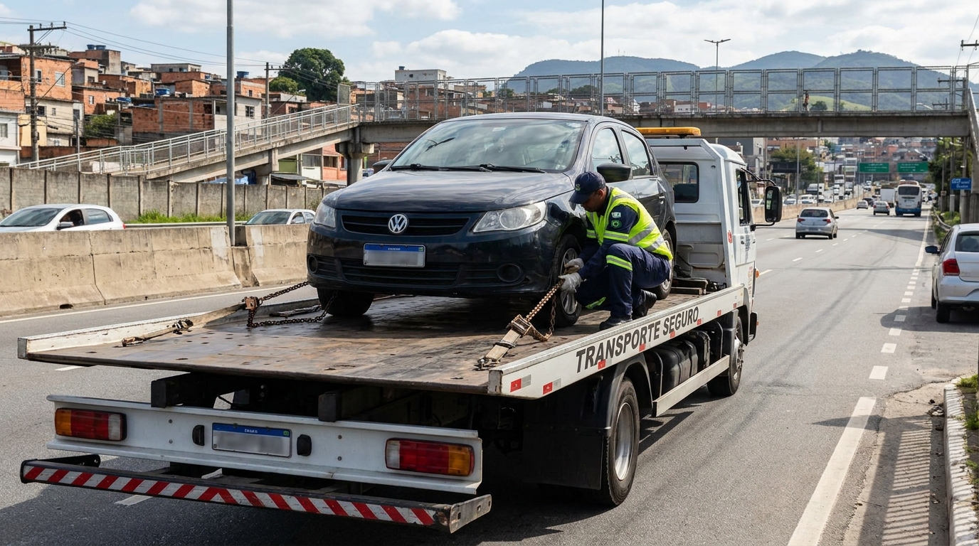 Logística para Veículos Parados no Centro, Foz do Iguaçu‑PR