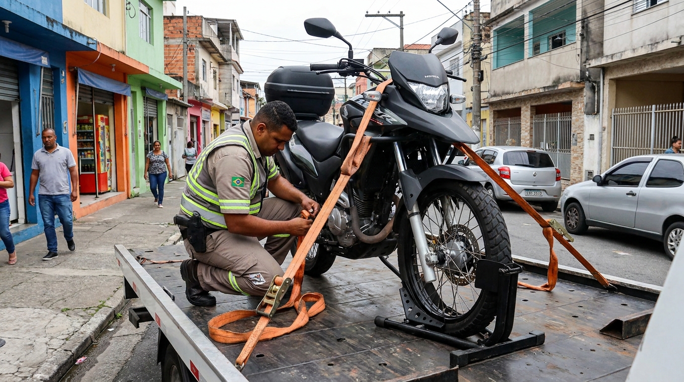 Guincho para Moto no Carimã, Foz do Iguaçu‑PR